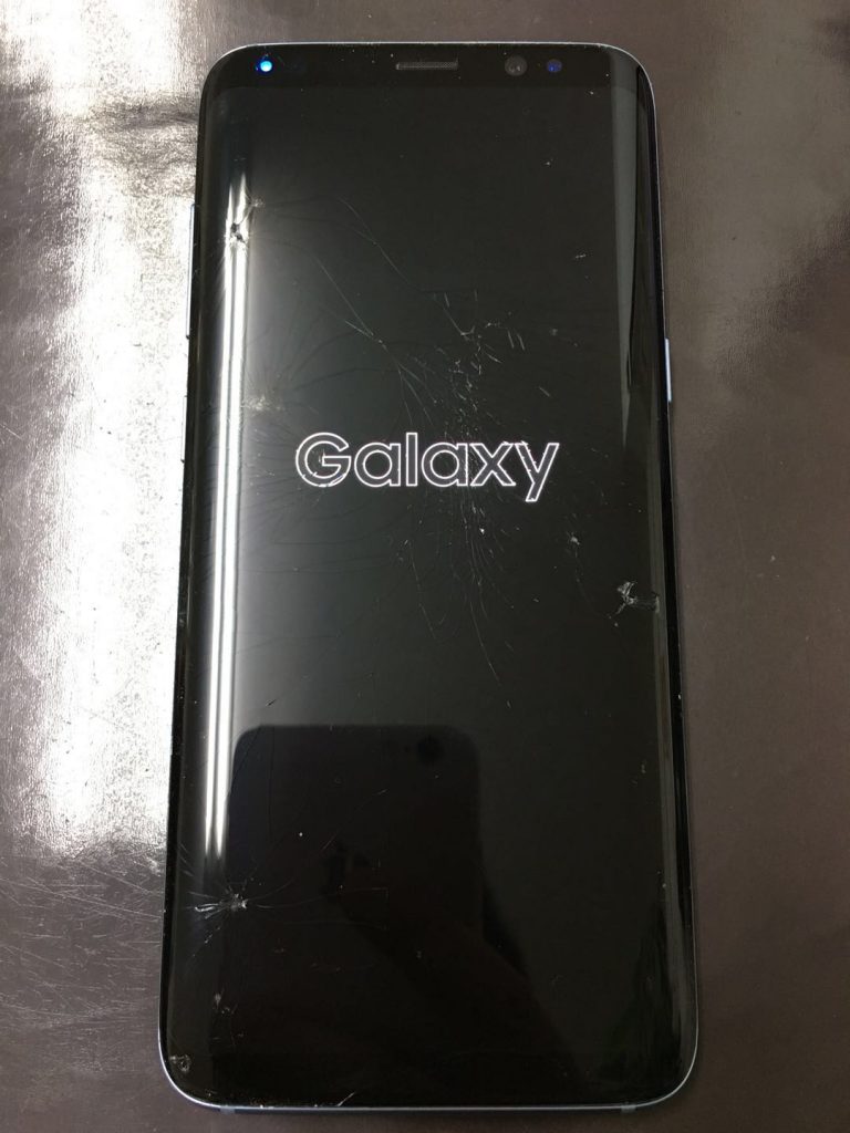 【Galaxy S8 画面修理 池袋】画面割れ 液晶破損 データそのまま即日修理 スマホ修理本舗