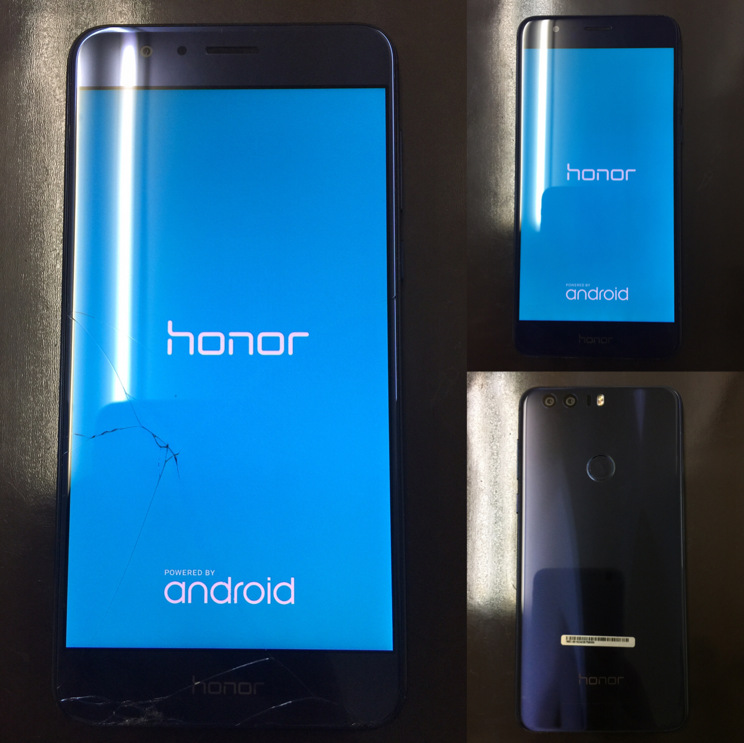 Huawei Honor8 画面割れガラス交換修理 バッテリー電池交換 データそのまま即日修理 スマホ修理本舗