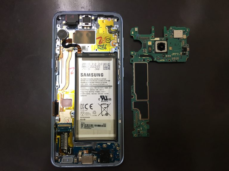 【Galaxy 修理 池袋】 Galaxy S8 画面割れ修理 ガラス交換 データそのまま即日修理 スマホ修理本舗