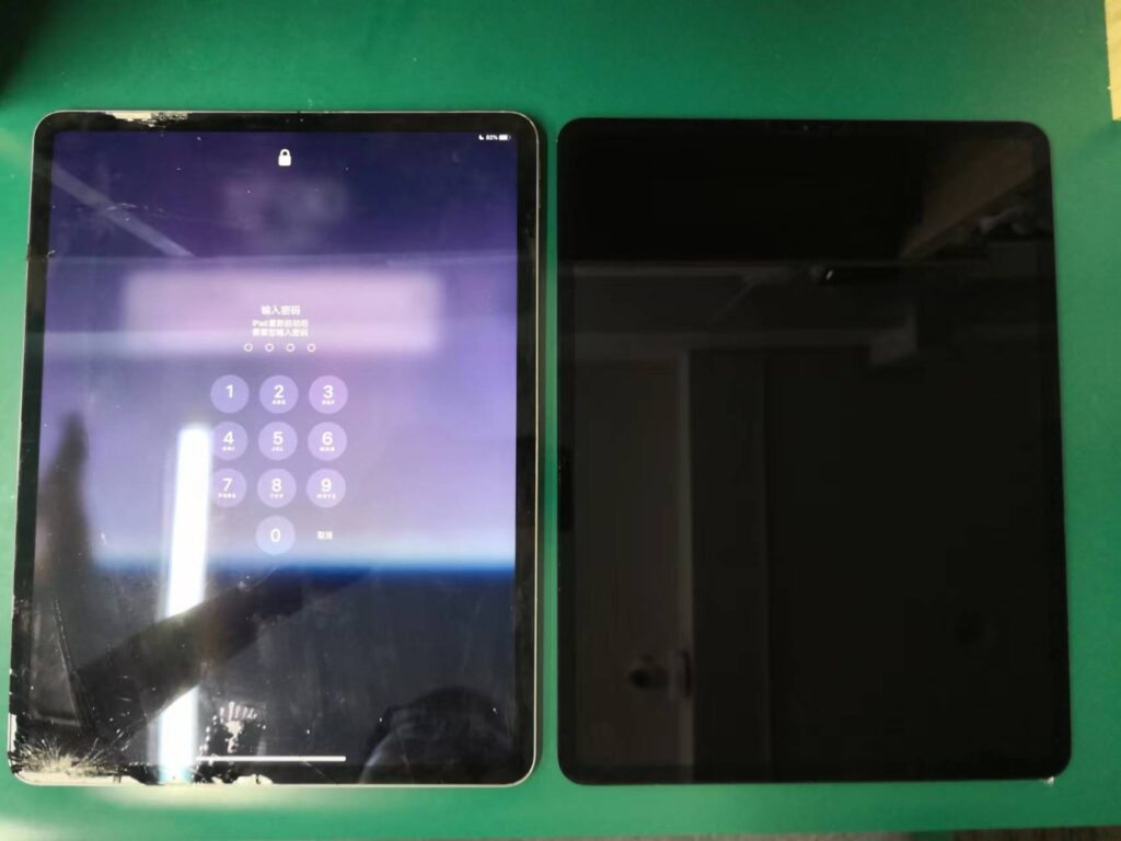 【iPad Pro 12.9インチ (第３世代)】液晶破損 画面割れ ガラスひび 